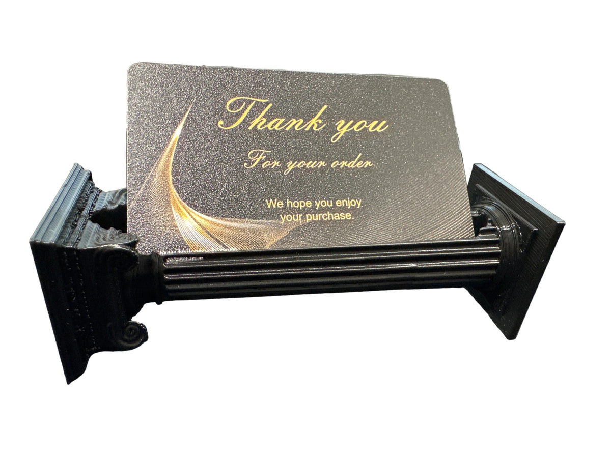 Greek Column Business Card Holder