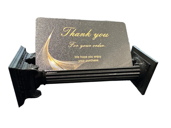 Greek Column Business Card Holder