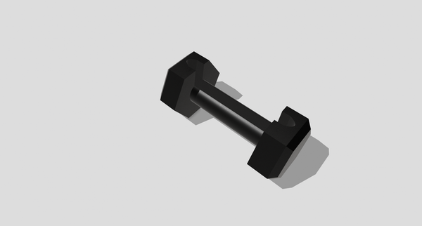 Dumbbell – Business Card Holder